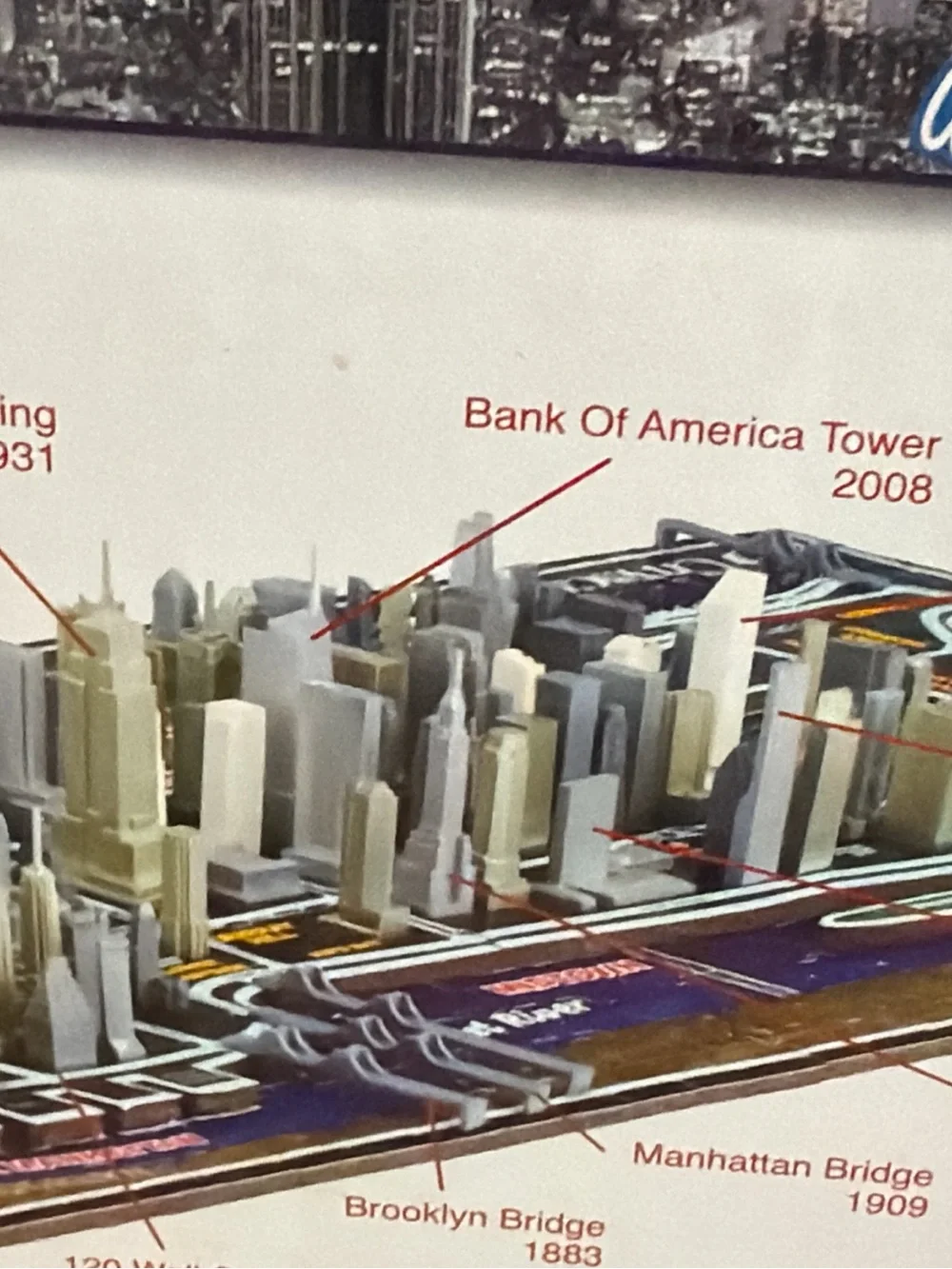 NYC 700-Piece 3D Jigsaw Puzzle - Gray Skyline